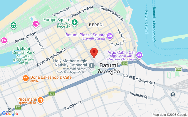 Карта расположения