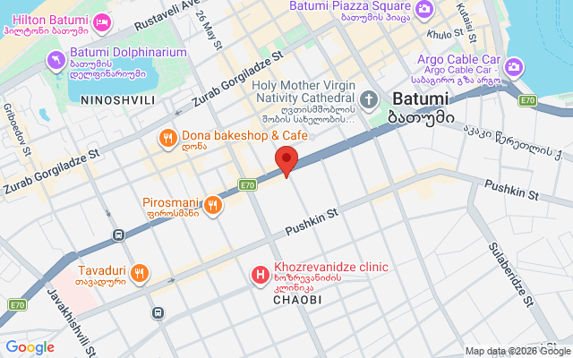Карта расположения