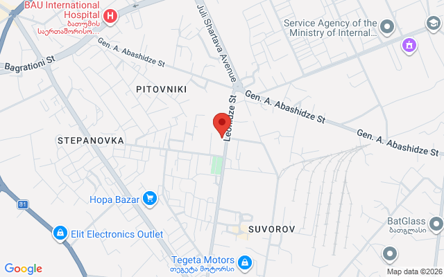Карта расположения