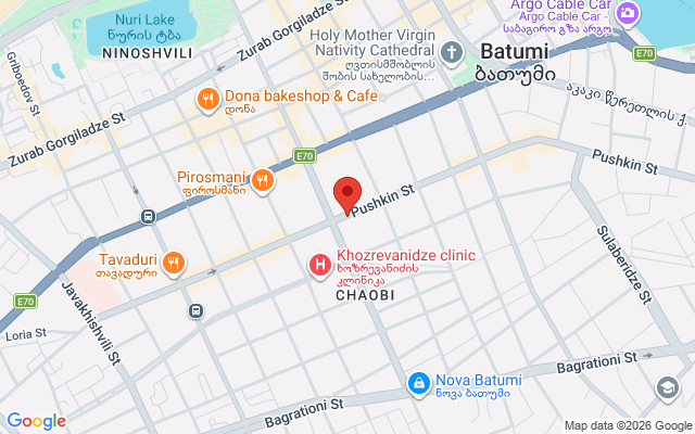 Карта расположения
