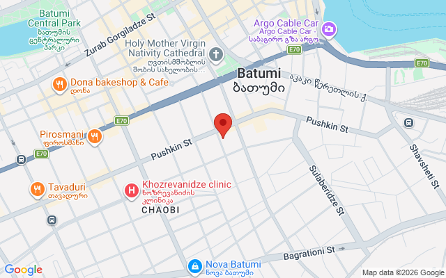 Карта расположения