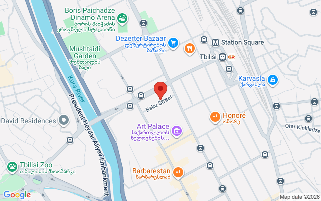 Карта расположения