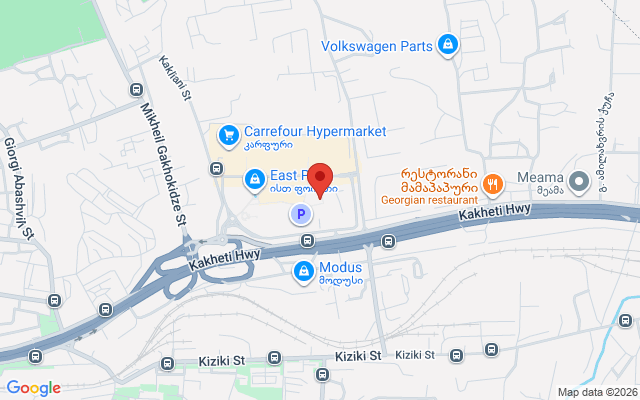 Карта расположения