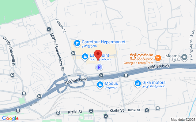 Карта расположения