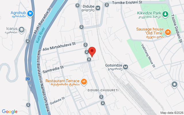 Карта расположения
