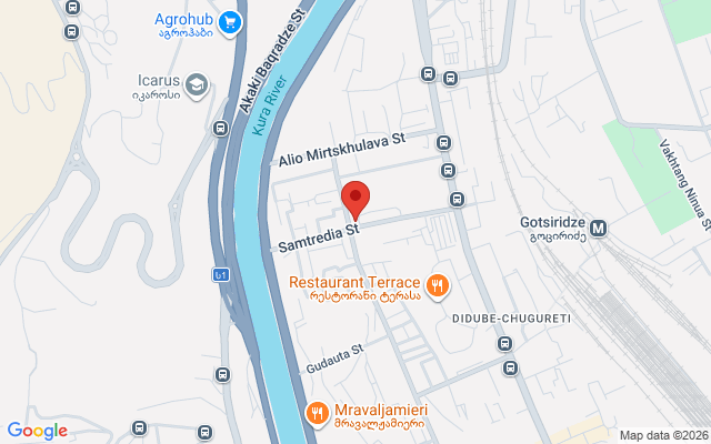 Карта расположения