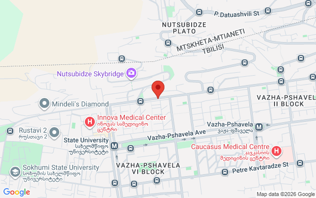 Карта расположения