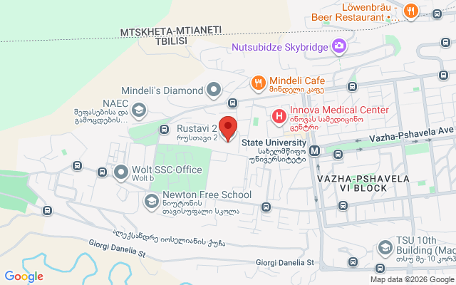 Карта расположения