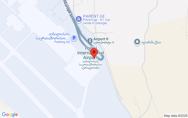 Карта расположения