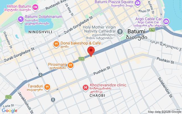 Карта расположения