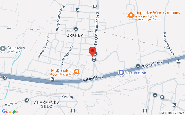 Карта расположения