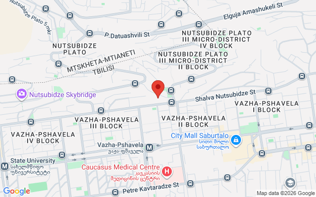 Карта расположения