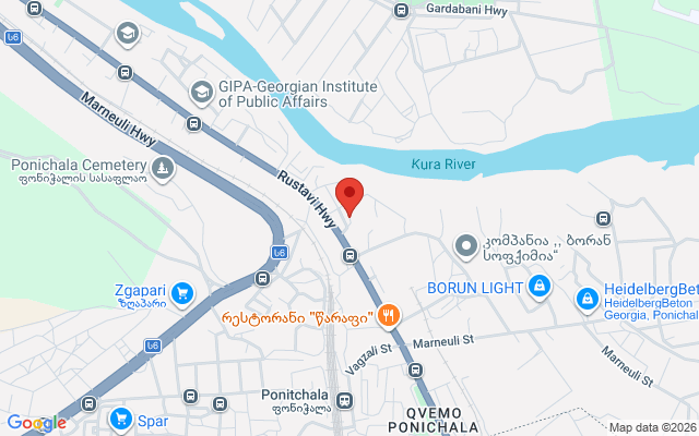 Карта расположения