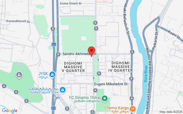 Карта расположения