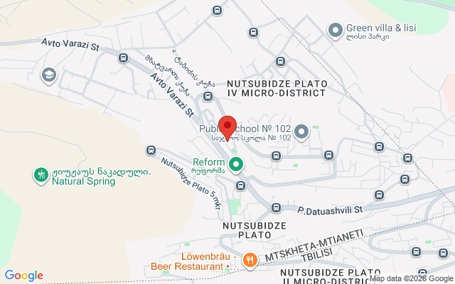 Карта расположения