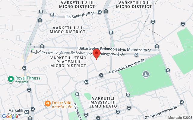 Карта расположения