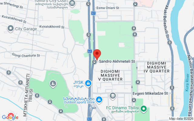 Карта расположения