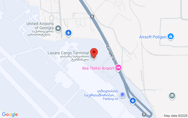 Карта расположения