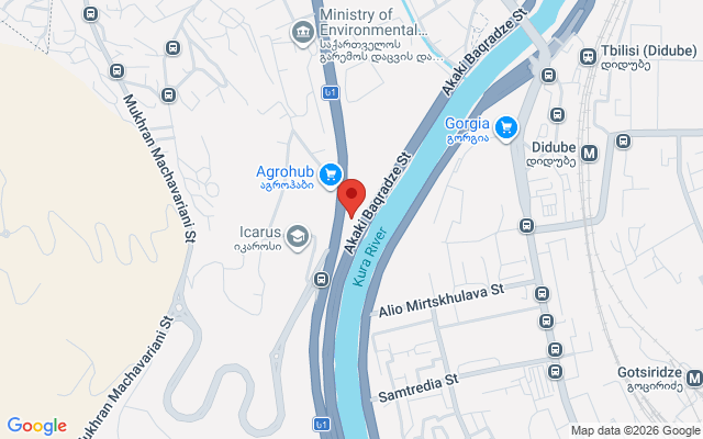 Карта расположения