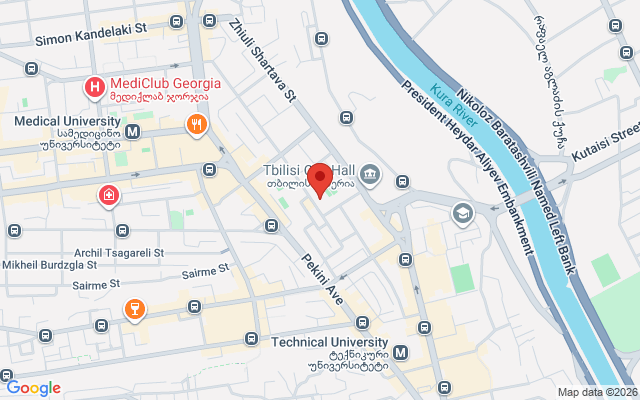 Карта расположения