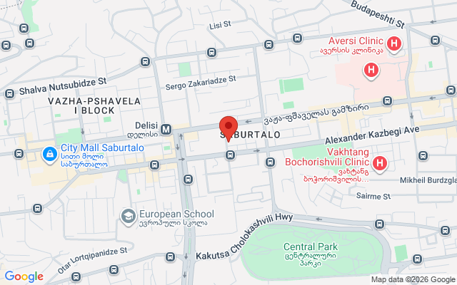 Карта расположения