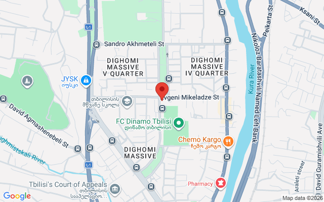 Карта расположения