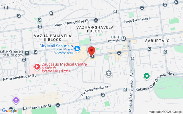 Карта расположения