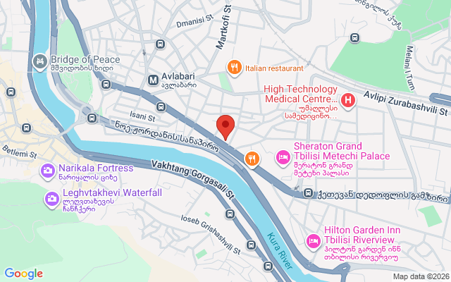 Карта расположения