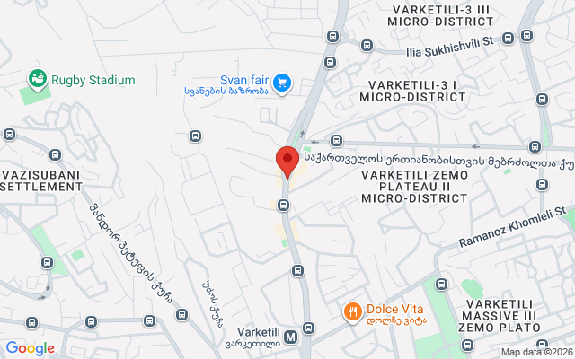 Карта расположения