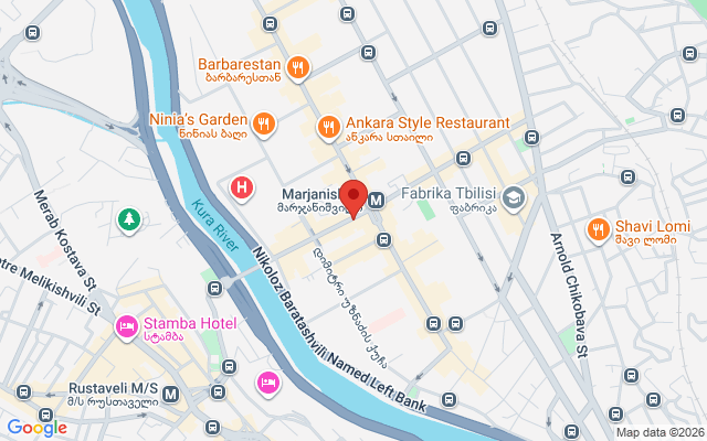 Карта расположения