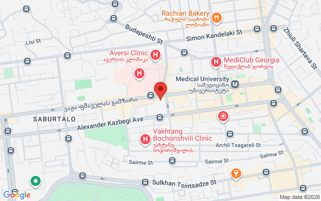 Карта расположения