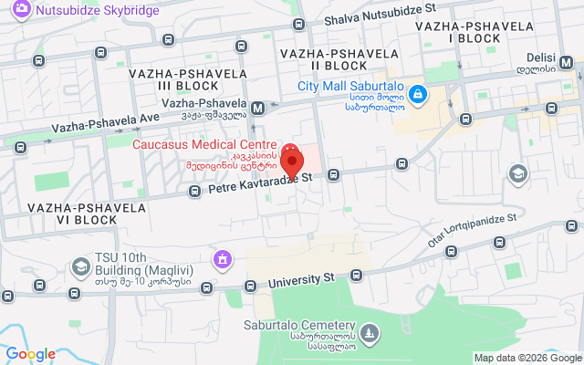 Карта расположения