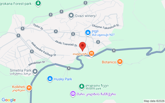 Карта расположения