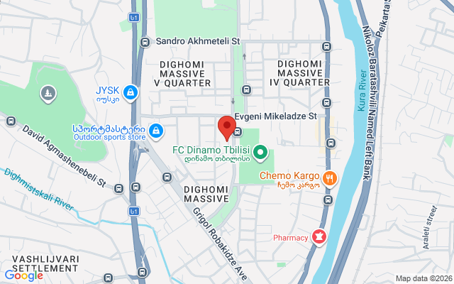 Карта расположения