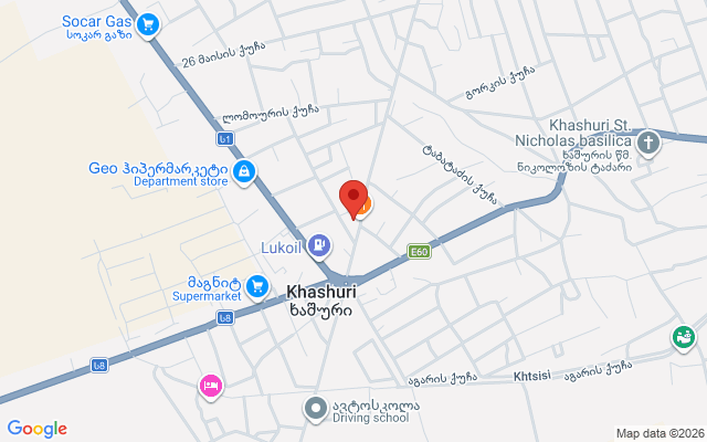 Карта расположения