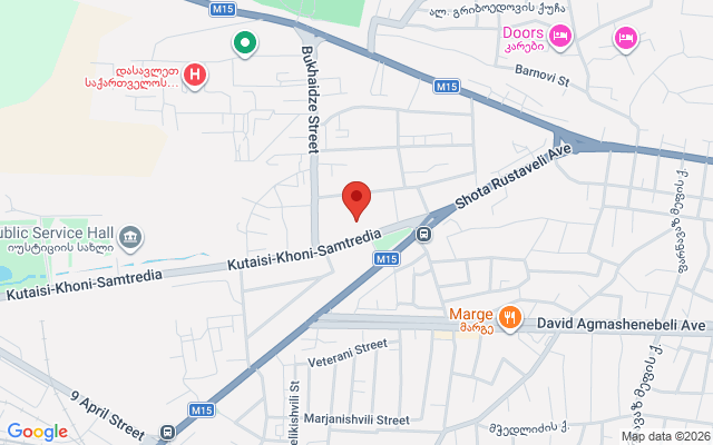 Карта расположения
