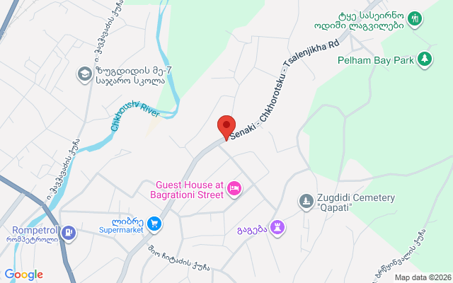 Карта расположения
