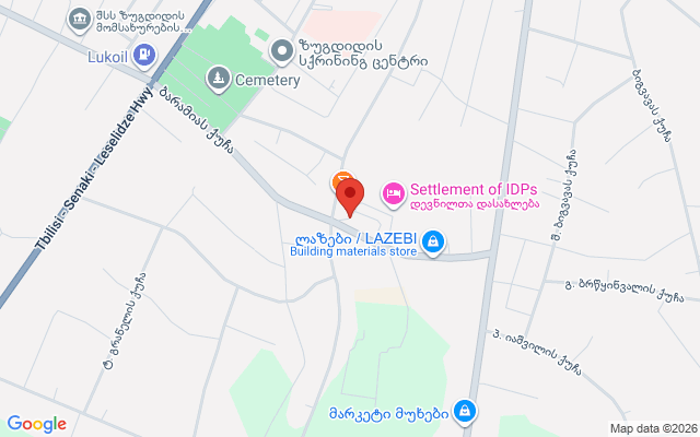 Карта расположения