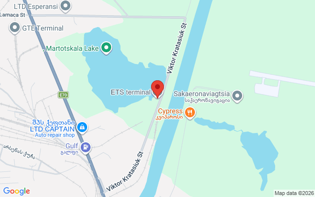 Карта расположения