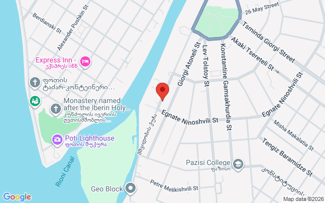 Карта расположения