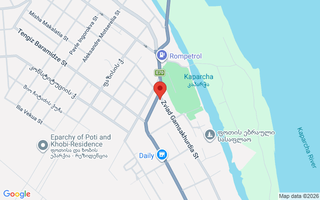 Карта расположения