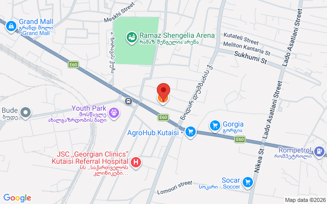 Карта расположения