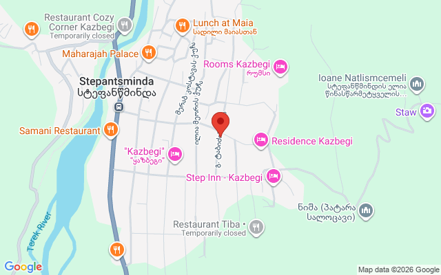 Карта расположения