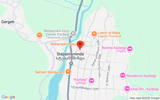 Карта расположения