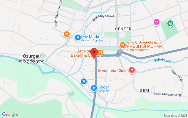 Карта расположения