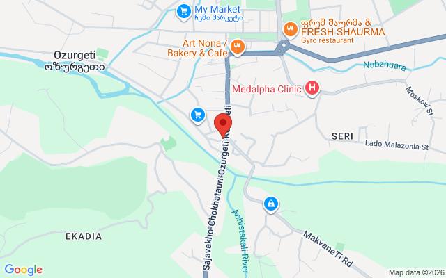 Карта расположения