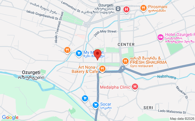 Карта расположения