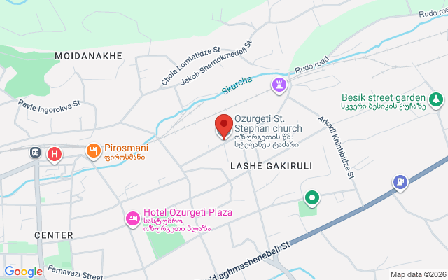Карта расположения