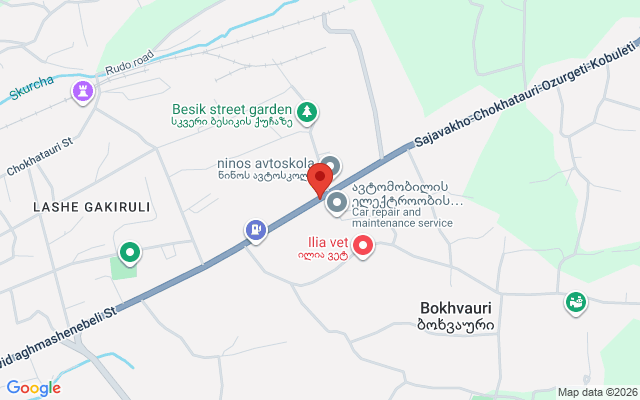 Карта расположения