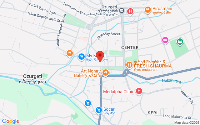 Карта расположения